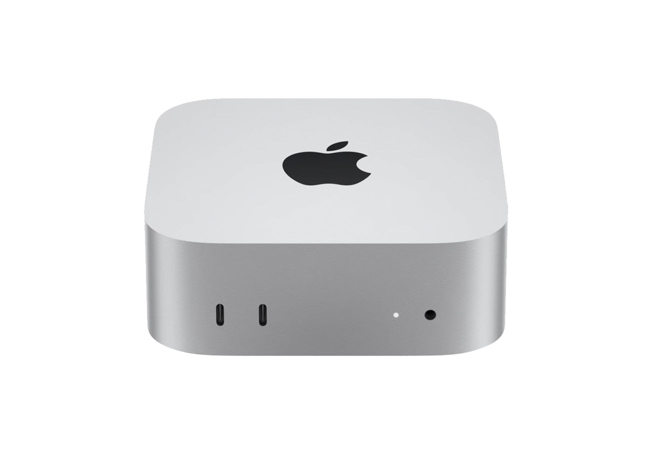 Mac mini: Apple M4 chip with 10‑core CPU and 10‑core GPU